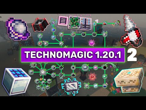 Видео: EU-фикация на McSkill #2 TechnoMagic 1.20.1 от NEXTEAM Майнкрафт Выживание с Модами