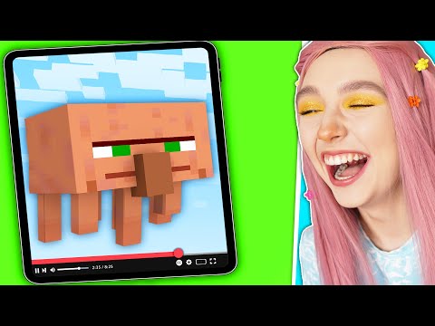 Видео: СМЕШНЫЕ ВИДЕО про МАЙНКРАФТ / Засмеялся проиграл