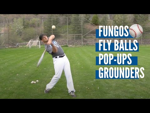 Видео: Как ударить Good Fly Balls & Grounders - Навыки для тренеров по бейсболу
