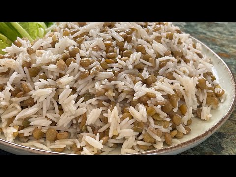Видео: Постный/простой и вкусный гарнир из риса и чечевицы за считанные минуты
