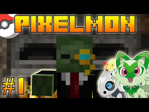 Видео: Я ВЫБИРАЮ ТЕБЯ, СПРИГАТИТО ! | Minecraft Pixelmon прохождение [#1]