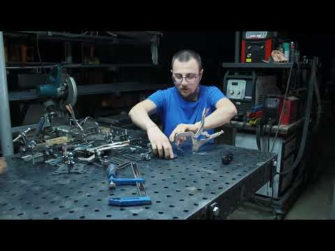 Видео: Струбцина для сварочного стола за 10 минут