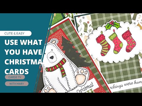 Видео: ИСПОЛЬЗУЙТЕ ТО, ЧТО У ВАС ЕСТЬ, ЧТОБЫ СДЕЛАТЬ МИЛЫЕ И ПРОСТЫЕ РОЖДЕСТВЕНСКИЕ ОТКРЫТКИ