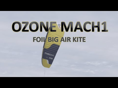 Видео: Ozone Mach1 kite test | foil big air kite | тест Озон Мах1 | парафойл для бигэйр