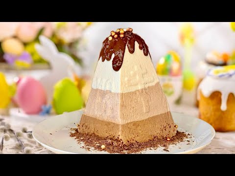 Видео: Ніжна сирна паска , яка нагадує морозиво 🧁найпростіший рецепт паски без випічки