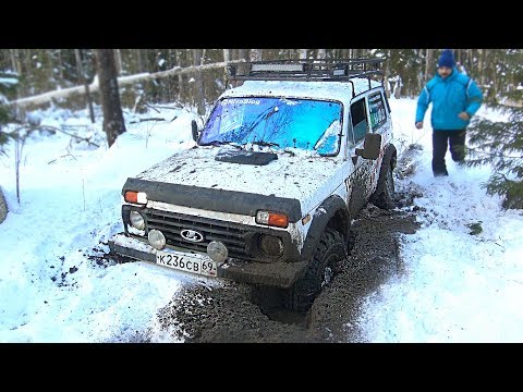 Видео: На Ниве и Уазе в грязь за грузовиком?! Плохая затея... Жёсткая оффроад экспедиция 2018