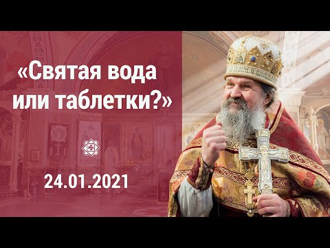Видео: «В храме лечим души и тела». ПРОПОВЕДЬ о. Андрея Лемешонка после литургии 24.01.2021