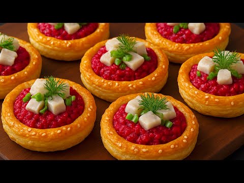 Видео: Праздничная закуска за 5 минут! Ваши гости будут в восторге!