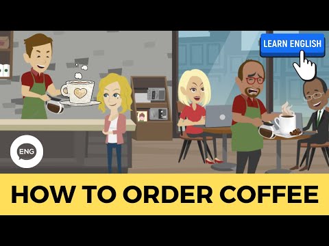 Видео: Заказ кофе | Английский для путешествий