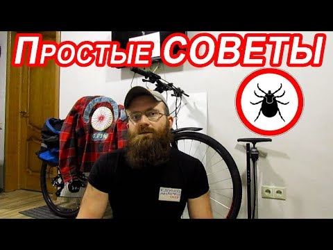 Видео: Защита от КЛЕЩЕЙ / ПРОСТЫЕ СОВЕТЫ от велопутешественника