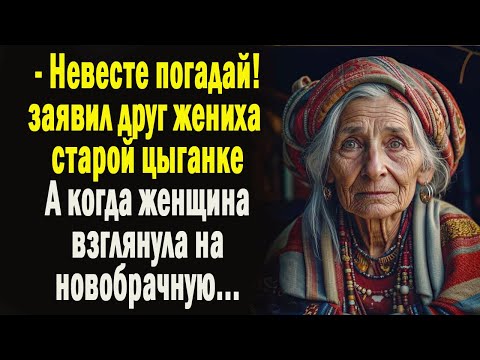 Видео: Ради забавы пьяные гости притащили на свадьбу цыганку. Но едва та взглянула на ладонь невесты