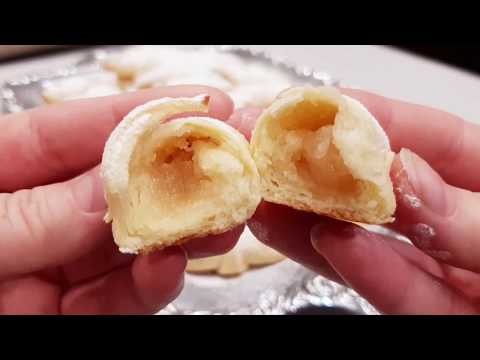 Видео: Самые нежные ,просто тающие песочно-дрожжевые рогалики!