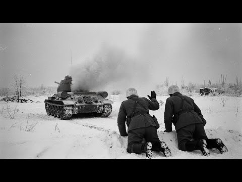 Видео: Немецкие механики поразились: советские танки мгновенно стартовали в минус 30°C