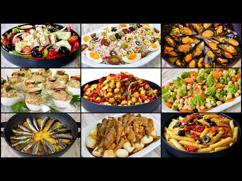 Видео: Множество кулинарных идей!...11 рецептов средиземноморской кухни (часть 3)