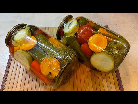 Видео: ТАКОЕ ОВОЩНОЕ АССОРТИ ДЕЛАЮ УЖЕ 20 ЛЕТ! ПРОСТО ОБЪЕДЕНЬЕ!