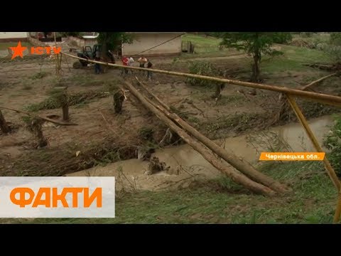 Видео: За 40 минут вода поднялась до метра! Затопило село Тисовец в Черновицкой области