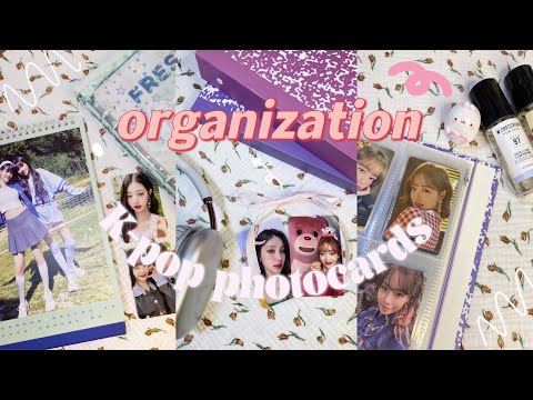 Видео: ✧ఌ 🌱 Небольшая организация к-поп фотокарт | organization photocard kpop | stayc,enhypen,gidle,twice