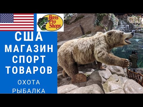 Видео: Американский магазин для охоты и рыбалки | США магазин спорт-товаров | #охота #рыбалка