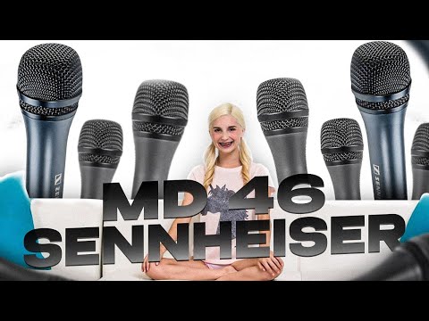 Видео: Микрофон Sennheiser MD 46. Обзор, тест и сравнение с e845!