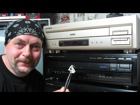 Видео: LD - Laser Disc / PIONEER CLD - D925 Всё-таки я его починил!!!