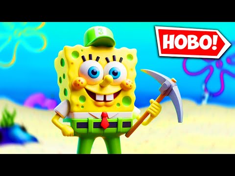 Видео: ДОБАВИХА SPONGEBOB ВЪВ FORTNITE