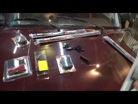 Видео: Burner щетки стеклоочистителя с подогревом!