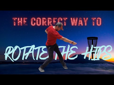 Видео: Сделайте это, чтобы ВРАЩАТЬ бедра при ударе слева в диск-гольфе (сдвиг пружины и давления)