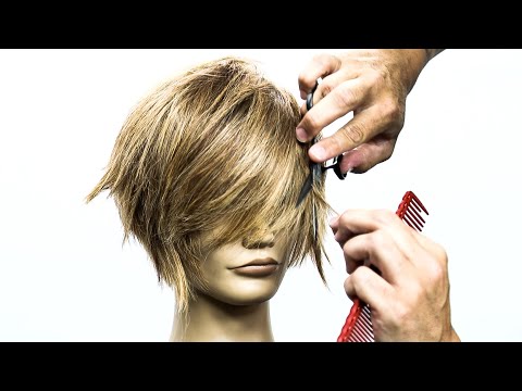 Видео: Урок по стрижке пикси «шег» | Шаг за шагом