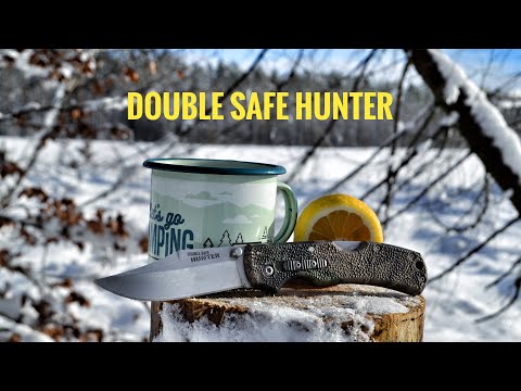 Видео: Нож Double Safe Hunter. Разговор о Cold Steel, кухонный тест.