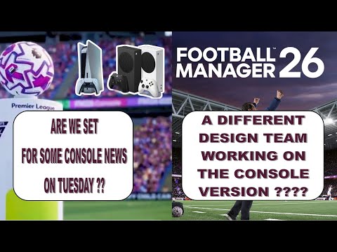Видео: 🔴⚽ FOOTBALL MANAGER 2026 КОНСОЛЬ 🔴 ГДЕ МОЯ ИГРА РАННЕГО ДОСТУПА ??????