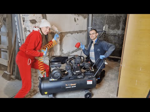 Видео: Делаем ремонт в частном доме. Убираем в саду. Как живем в Курской области?