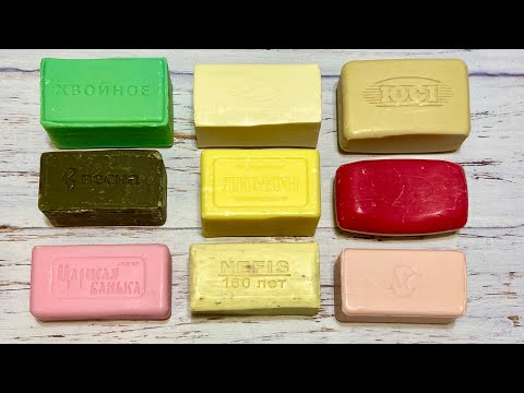 Видео: ASMR Soap/ cutting dry soap/ резка сухого мыла