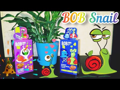 Видео: BOB Snail 🐌/ 🍭Круті солодощі та іграшка всередині / РОЗПАКОВКА 2 коробок