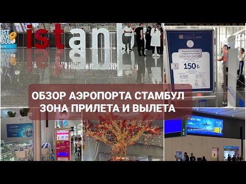 Видео: Аэропорт Стамбула (новый) / Обзор зоны прилёта и вылета