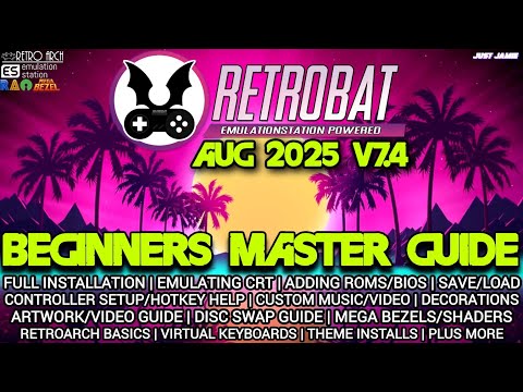 Видео: Полное руководство по настройке Retrobat V7.4 All-In-One (август 2025 г.) #retrobat #emulator #fr...