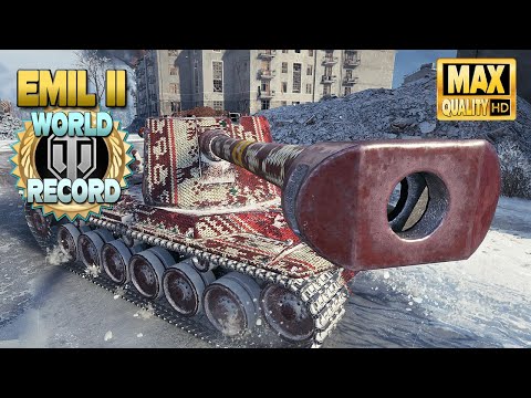 Видео: Эмиль II: Королевский рекорд повреждений - World of Tanks
