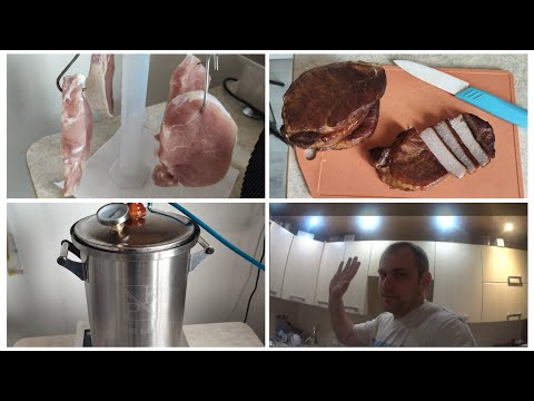 Видео: ОЧЕНЬ ВКУСНОЕ ГОРЯЧЕЕ КОПЧЕНИЕ В ДОМЕ, КУСОЧКИ КАРБОНАТА, НА КОПТИЛЬНЕ. P.KOHLER, ПОГНАЛИ!
