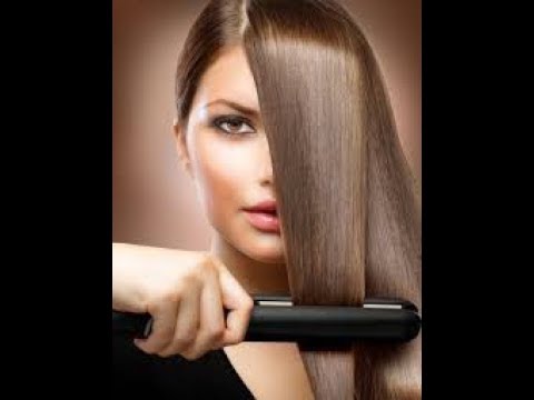 Видео: Технология выпрямления волос Утюжком