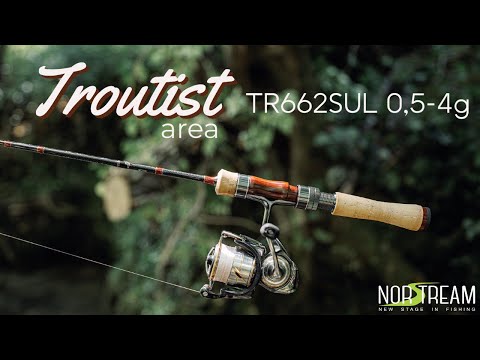 Видео: Norstream Troutist area TR662SUL 0,5-4g. Обзор