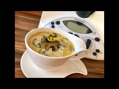 Видео: Грибной суп с фрикадельками в термомикс