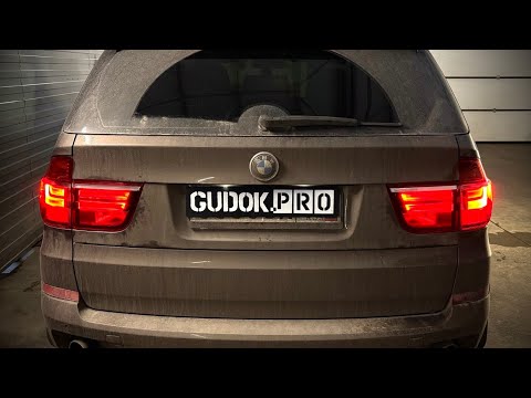 Видео: BMW E70 рестайлинг / Восстановление задних фонарей. До/ После
