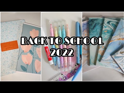 Видео: Back to school 2022 | мои покупки канцелярии в школу