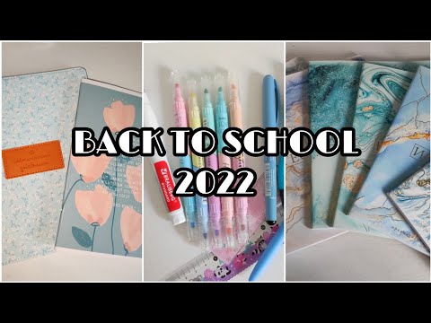 Видео: Back to school 2022 | мои покупки канцелярии в школу