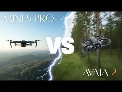 Видео: DJI MINI 5 PRO против DJI AVATA 2 | Кинематографическое сравнение FPV 4K