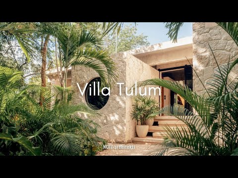 Видео: Вилла Тулум: современное убежище в мексиканских джунглях
