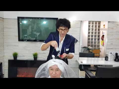 Видео: завивка в технике косички.  #биозавивка perm experiment