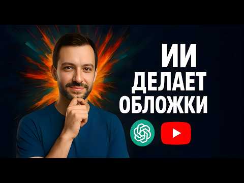 Видео: ОБЛОЖКИ YouTube ЗА 5 МИНУТ с CHATGPT — это вообще законно?