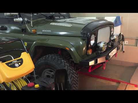 Видео: Уаз Хантер! Солнцезащитный козырёк!