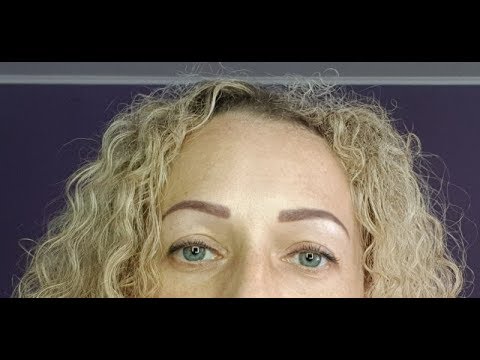 Видео: Заживление бровей после татуажа/Видео- дневник по дням/Permanent make-up / Часть 2 с субтитрами