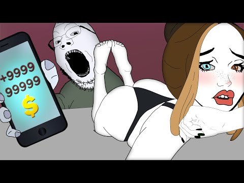 Видео: Моя девушка в OnlyFans ( Анимация )